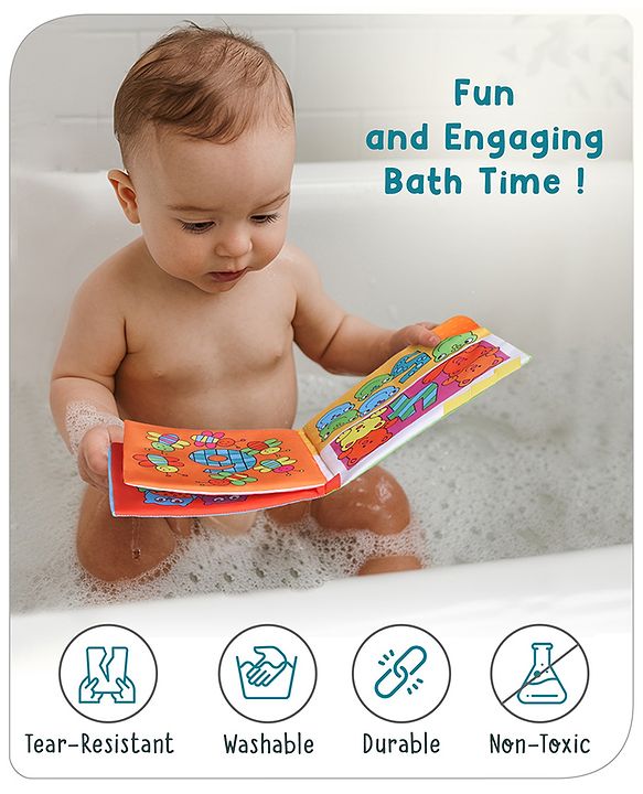 Babyhug My 1st Number Cloth Book - English