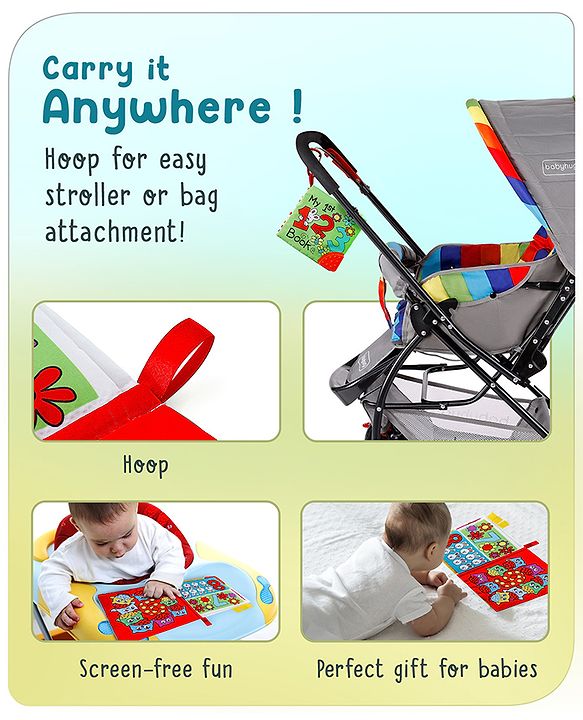 Babyhug My 1st Number Cloth Book - English