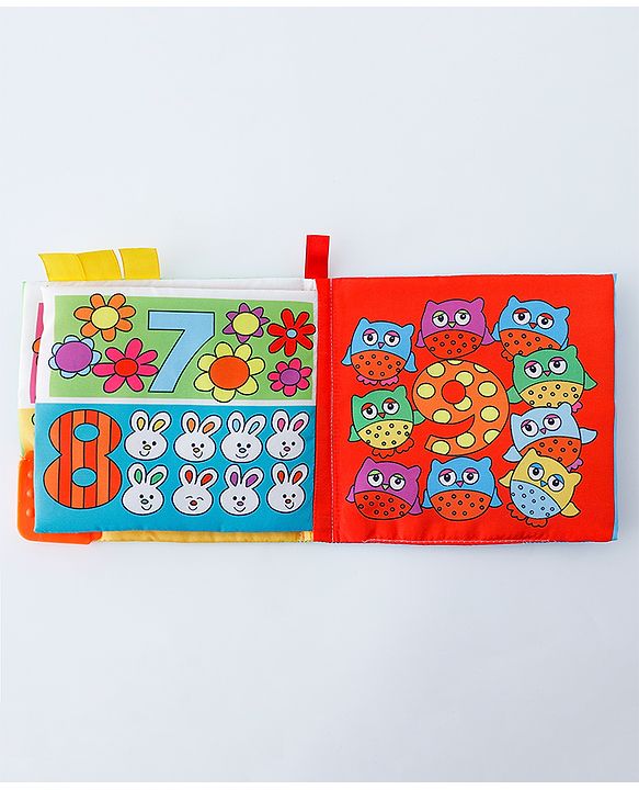 Babyhug My 1st Number Cloth Book - English