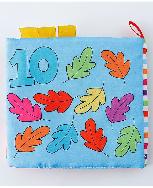 Babyhug My 1st Number Cloth Book - English
