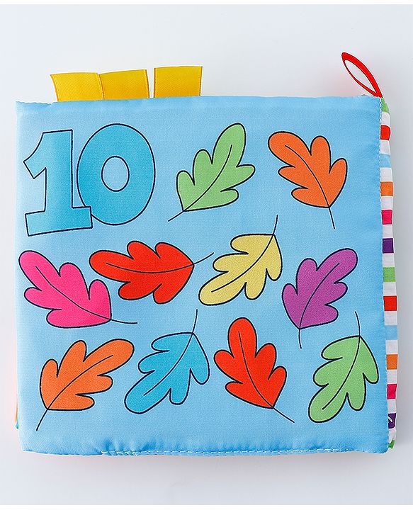 Babyhug My 1st Number Cloth Book - English