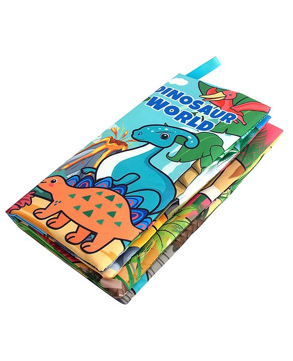 Babyhug Animal Tail Cloth Book - English