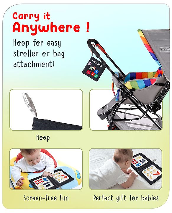 Babyhug My 1st Number Cloth Book - English