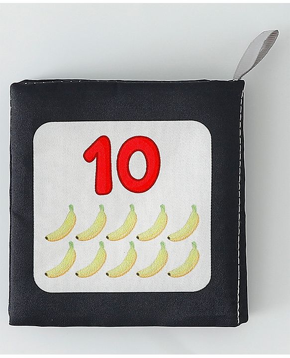 Babyhug My 1st Number Cloth Book - English