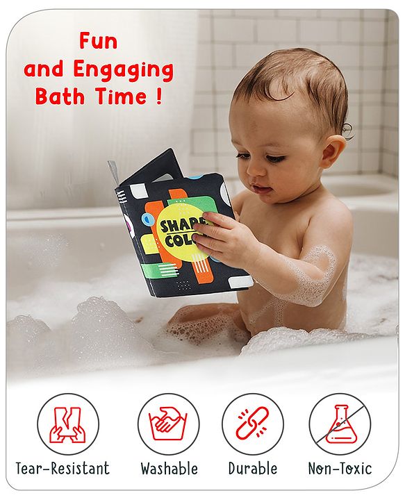 Babyhug My 1st Number Cloth Book - English