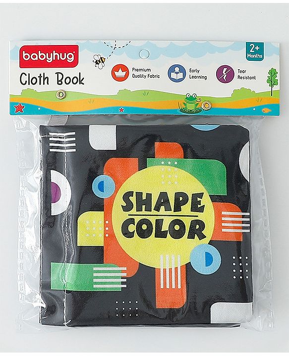 Babyhug My 1st Number Cloth Book - English