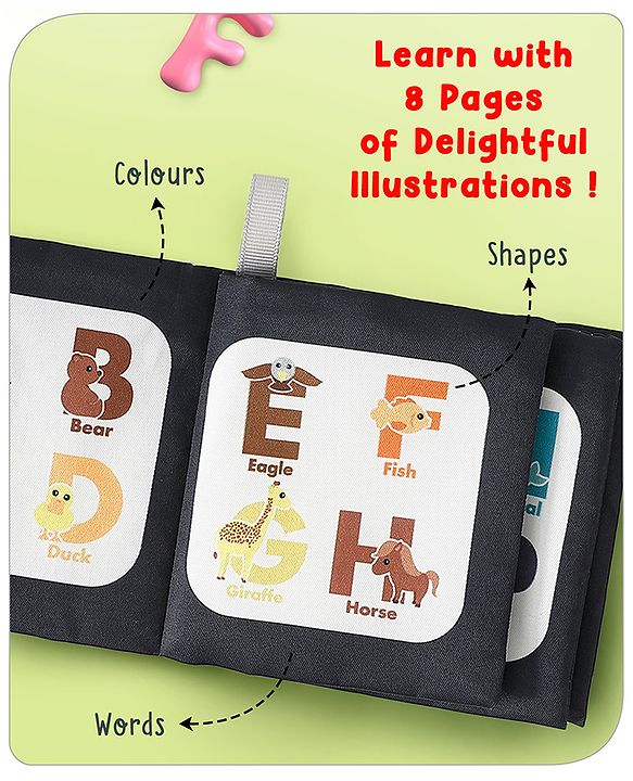 Babyhug My 1st Number Cloth Book - English