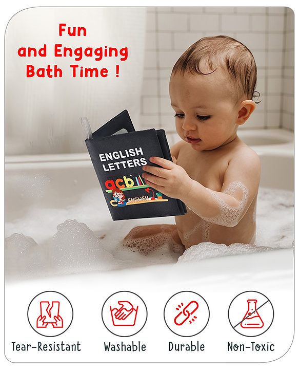 Babyhug My 1st Number Cloth Book - English