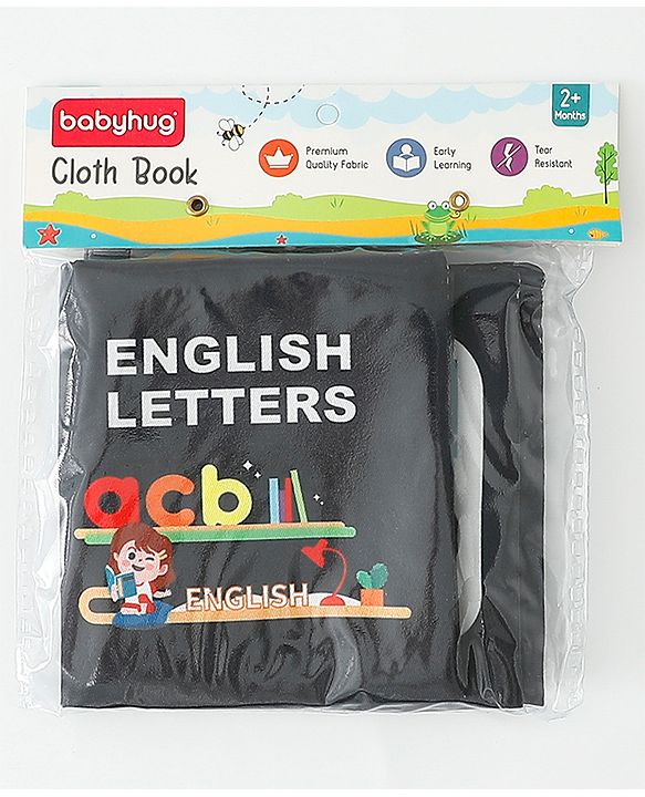 Babyhug My 1st Number Cloth Book - English