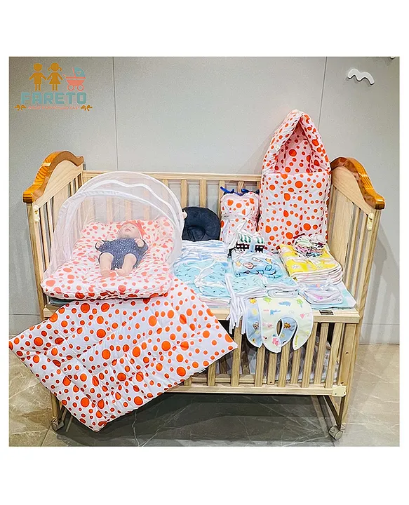 Fareto Baby Clothing Combo 61 in Combo New Born Baby Complete