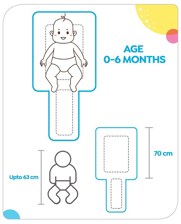 Babyhug Disney Sleeping Bag Smiley Mickey Mouse Print - Blue