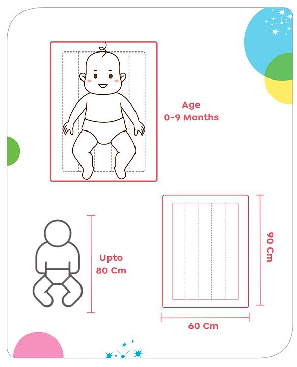 Babyhug Disney Gadda Set With Mosquito Net Smiley Mickey Face Print - Blue