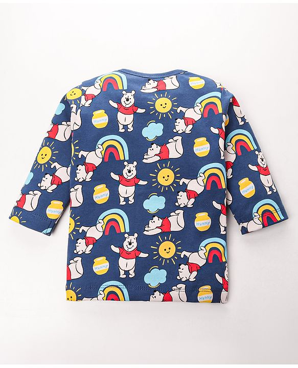 Babyhug Disney Premium Gift Set with Winnie The Pooh Print Navy Blue & Red - Pack of 7