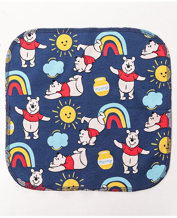 Babyhug Disney Premium Gift Set with Winnie The Pooh Print Navy Blue & Red - Pack of 7