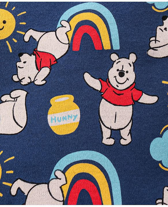 Babyhug Disney Premium Gift Set with Winnie The Pooh Print Navy Blue & Red - Pack of 7