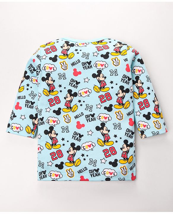 Babyhug Disney Premium 100% Cotton Clothing Gift Set with Winnie The Pooh Print Navy Blue & Red - Pack of 7