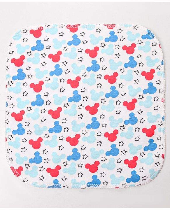 Babyhug Disney Premium 100% Cotton Clothing Gift Set with Winnie The Pooh Print Navy Blue & Red - Pack of 7
