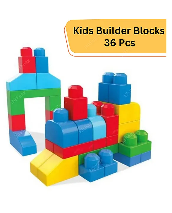 BitFeex Big Building Blocks for Kids Educational Builders Building