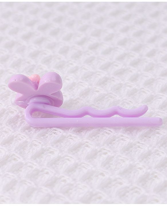 Babyhug Bunny Hair Pins & Clips Set of 10 - Multicolor
