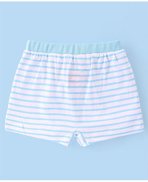 Babyhug Disney Lycra Knit Trunks With Mickey Mouse 101 Dalmatians & Lion King Graphics Pack of 3 - Multicolour