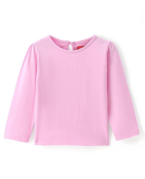 Babyhug Cotton Woven Full Sleeves T-Shirt with Floral Embroidered Frock - Navy Blue & Pink