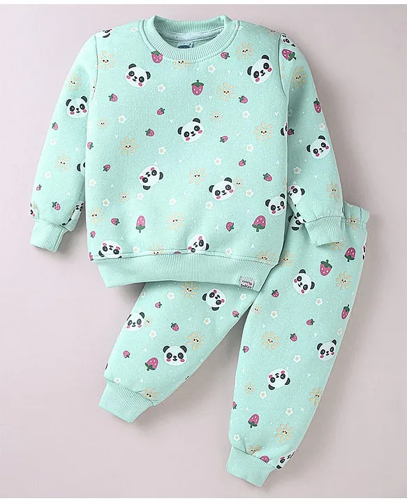 Winter Wear Velvet Night Suit For Kids Winter Imported Nightsuit