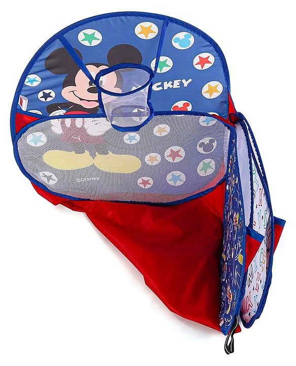 Babyhug Disney Mickey Ball Pool Set With 50 Colourful Balls for Kids |Ball Pit for Kids 2+ Years |Birthday Gift for Kids|BIS Certified