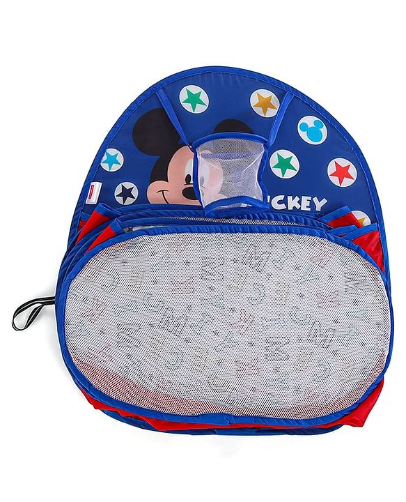 Babyhug Disney Mickey Ball Pool Set With 50 Colourful Balls for Kids |Ball Pit for Kids 2+ Years |Birthday Gift for Kids|BIS Certified