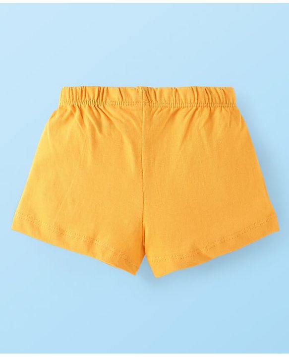Babyhug Disney Lycra Knit Briefs with The Lion King Graphics Pack Of 3 - Yellow Grey & Olive Green