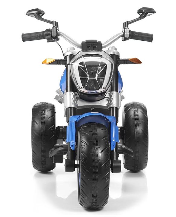 Babyhug Super Harley Kids Three Wheel Battery Operated Ride on Bike With Music & Lights - Red