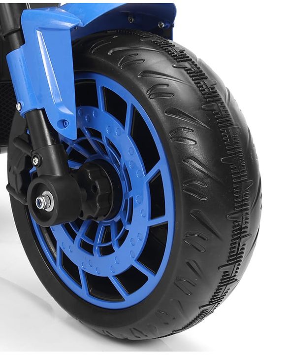 Babyhug Super Harley Kids Three Wheel Battery Operated Ride on Bike With Music & Lights - Red