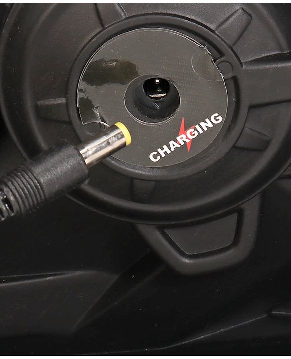 Babyhug Super Harley Kids Three Wheel Battery Operated Ride on Bike With Music & Lights - Red