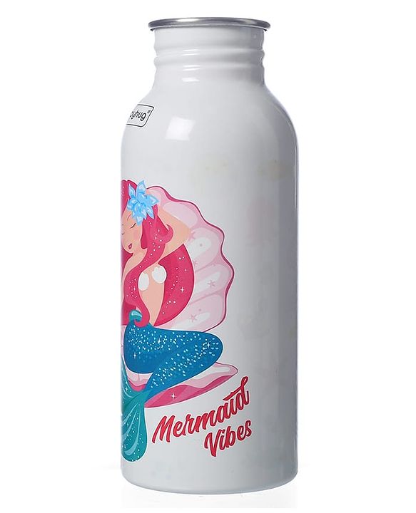 Babyhug Unicorn Theme Stainless Steel Color Changing Magic Bottle Pink |Leak Resistant|BPA Free|Rust Proof|600 ml