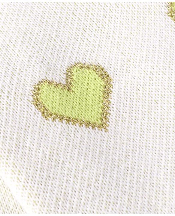 Babyhug Knitted Full Sleeves Pullover Sweater With Heart Design - Off White