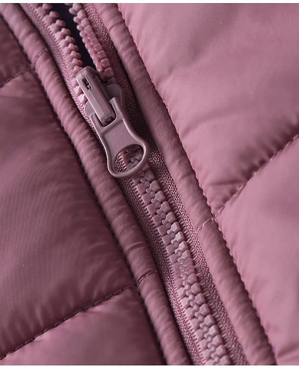 Pine Kids Woven Sleeveless Reversible Padded Jacket with solid colour   - Plum