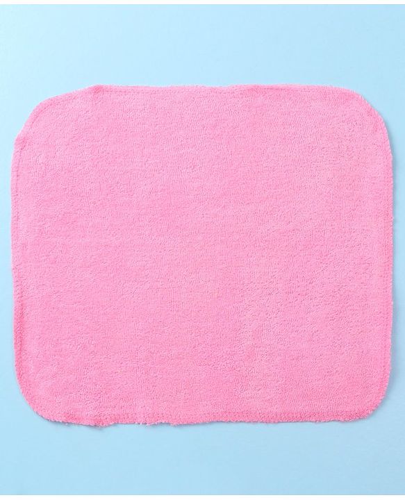 Babyhug Terry Knit Wash cloth L 25.4 x B 25.4 cm Pack of 6 - Multi Colour