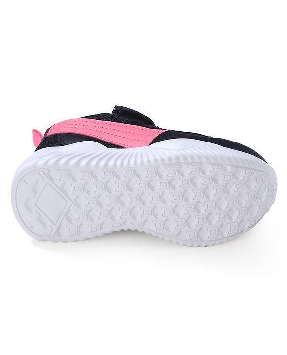 Cute Walk by Babyhug Sneakers With Velcro Closure Solid- Black