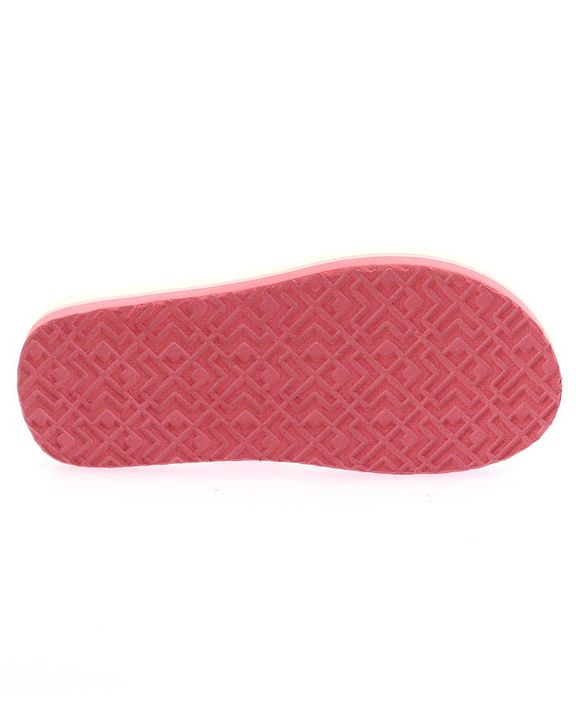 Pine Kids Slip On Flip Flops With Floral Print - Pink