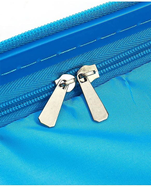Babyhug Kid's Small 1 Day Trip Trolley Bag Loin Print Blue -20 Inches