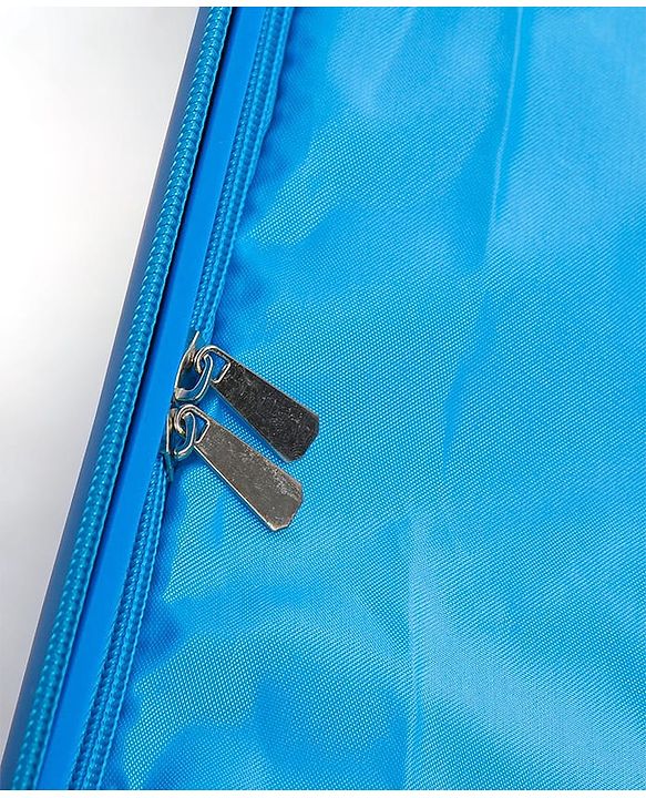 Babyhug Kid's Small 1 Day Trip Trolley Bag Loin Print Blue -20 Inches