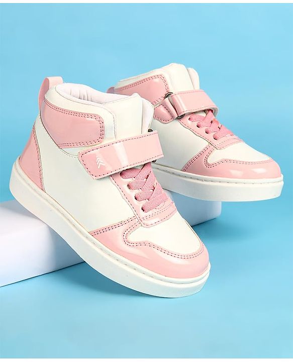 Pine Kids Velcro Closure Casual Shoes - Pink