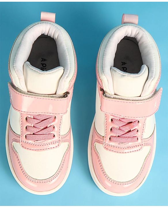 Pine Kids Velcro Closure Casual Shoes - Pink