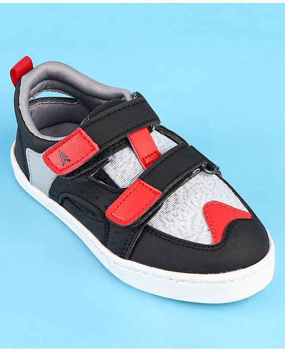 Pine Kids Velcro Closure Casual Shoes - Red
