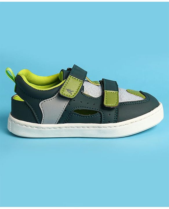Pine Kids Velcro Closure Casual Shoes - Green
