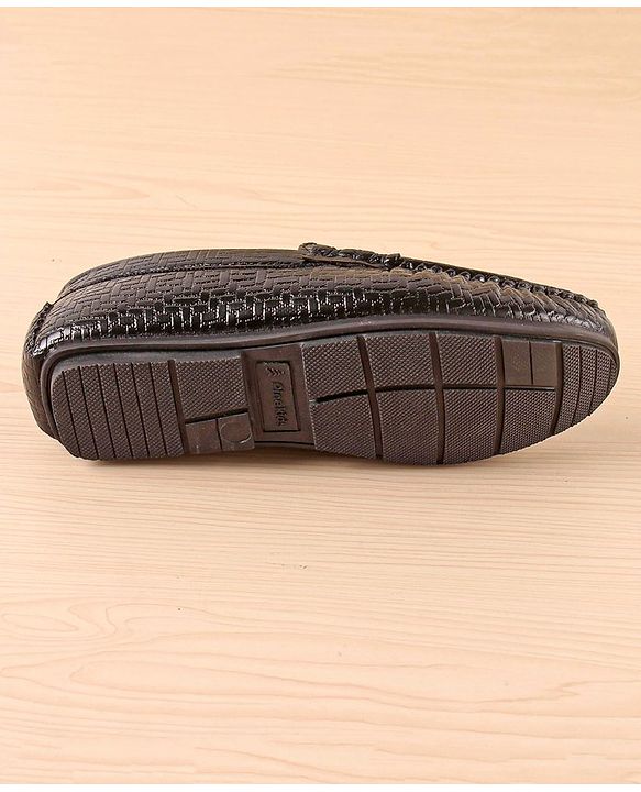 Pine Kids Slip On  Loafer Shoes -  Black