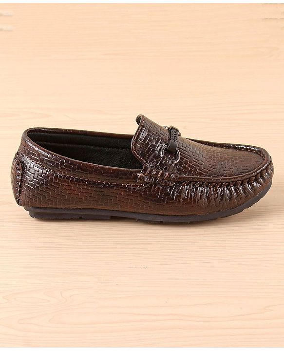 Pine Kids Slip On  Loafer Shoes -  Brown