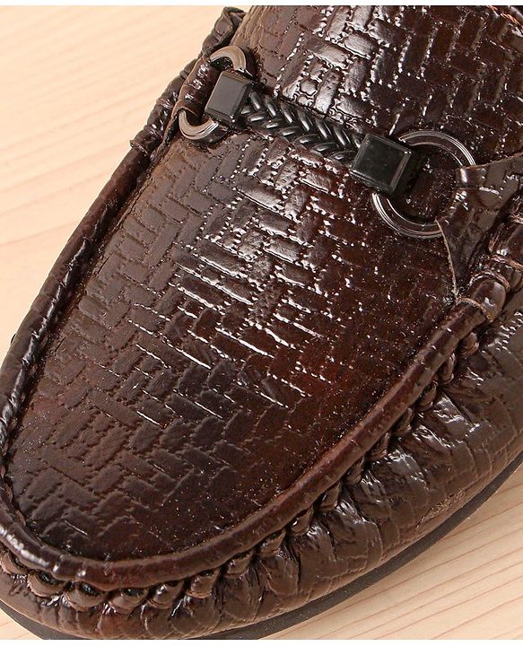 Pine Kids Slip On  Loafer Shoes -  Brown