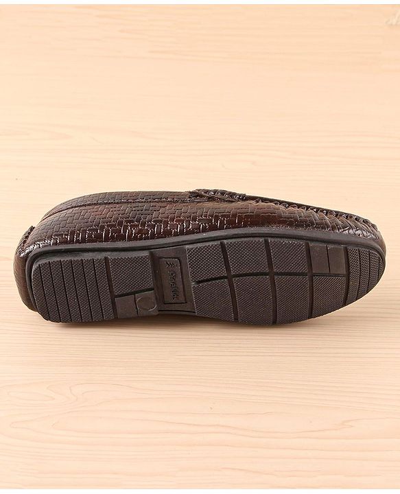 Pine Kids Slip On  Loafer Shoes -  Brown