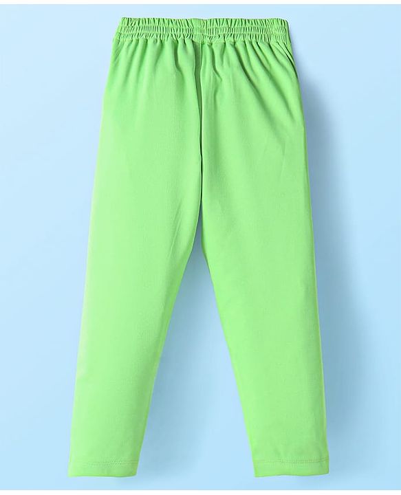 Babyhug Knit Full Sleeves Solid Colour Blazer with Top & Trouser Set - Light Green