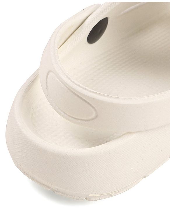Cute Walk by Babyhug Clogs With Bow Applique - White